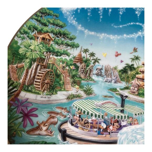 Walt Disney World Plates 25th Anniversary Collector Bradford Exchange Mickey - Picture 14 of 16